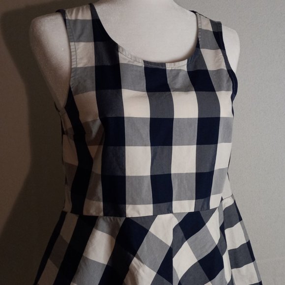 HD IN PARIS/MOTH - TWO PIECE SWEATER/SKIRT - CHECKERED - SIZE 2 (EUC) - Picture 2 of 3